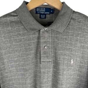 Polo by Ralph Lauren Charcoal Check Polo Shirt